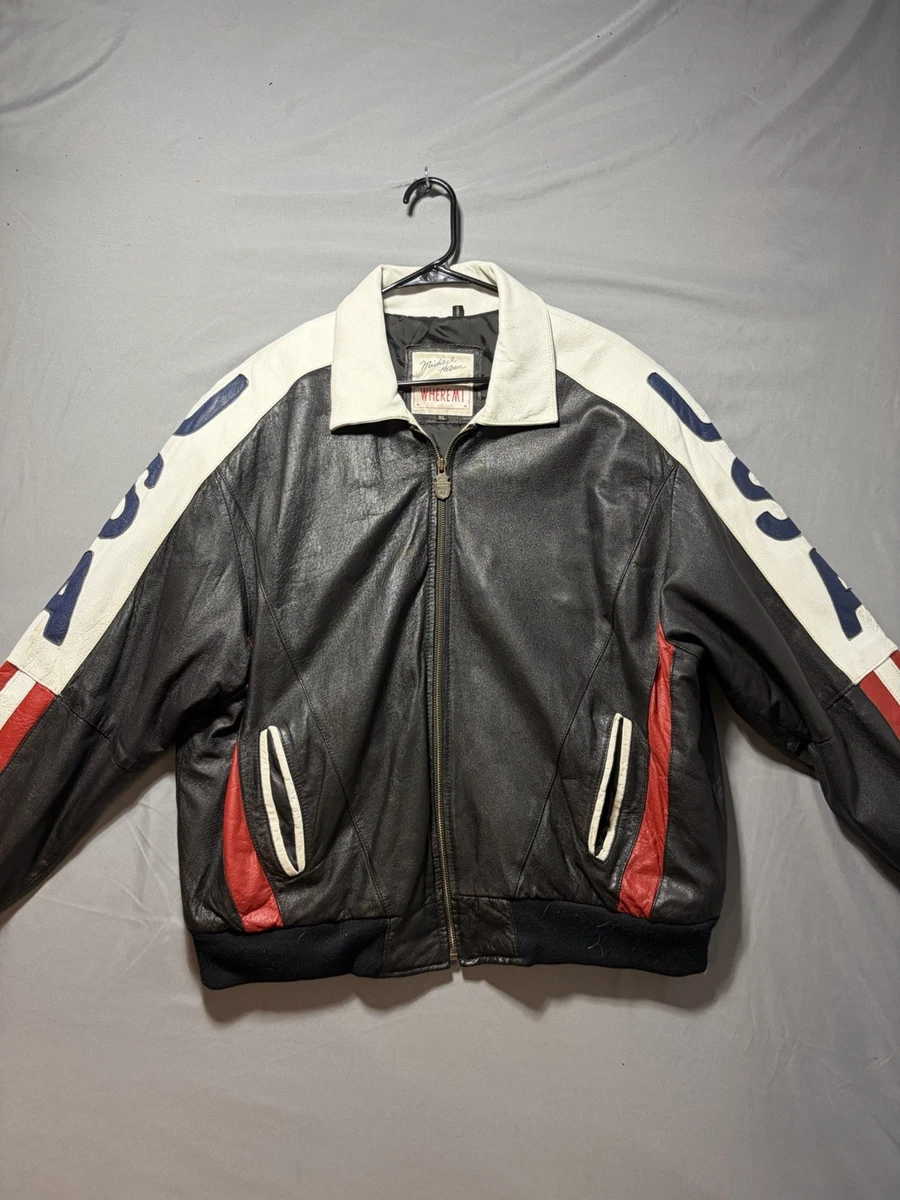 Michael Hoban Usa Leather Jacket for sale | eBay