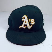 2022 Oakland A's Athletics Austin Pruitt #29 Game Issued P Used Green Hat 7 1/8