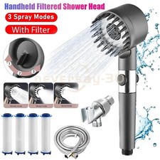 High Pressure Shower Head with Handheld Spray Combo, Rain ShowerHead with Filter