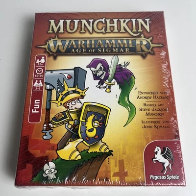 GAMES WORKSHOP Munchkin Warhammer Age of Sigmar (2020, Game)