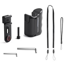 Black ABS Camera Hand Grip Holder Accessories Part For Insta360 Camera