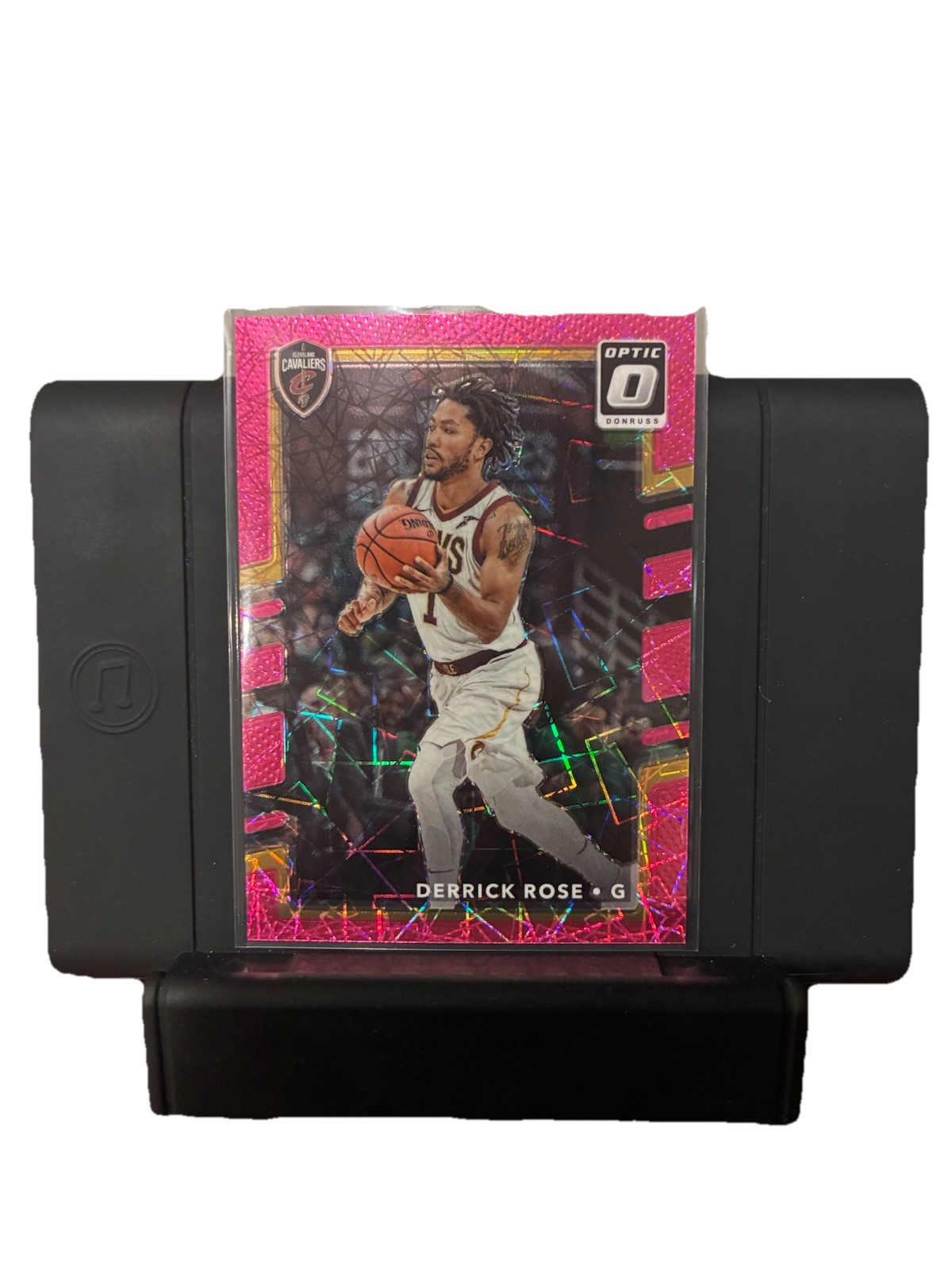 2017-18 Panini Donruss Optic Derrick Rose #29 Pink Prizim /79