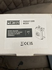 AC Isolator Switch 32a 3 Pole Rotary