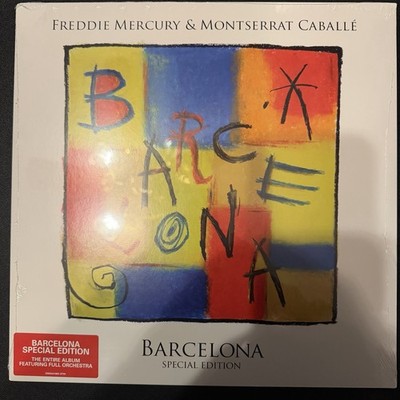Freddie Mercury & Montserrat Caballé Barcelona Vinyl Record Half Mastered Sealed