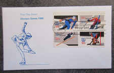 USA ETATS-UNIS lettre FDC 1er jour SPORT JO en 1980 lot OM395