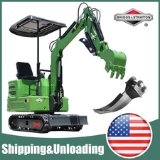 Free delivery.Tracks-type mini excavator.Hydraulic thumb clamp.Biltong engineEPA