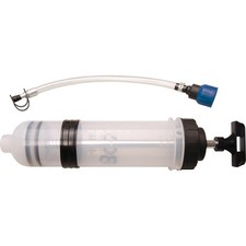 SERINGUE A HUILE 1.5L BGS - POMPE TRANSPARENTE ASPIRANTE ET REFOULANTE GRADUEE