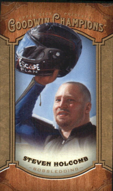 2014 Upper Deck Goodwin Champions Mini #59 Steven Holcomb - NM-MT