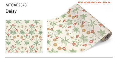 mt CASA FLEECE Morris Co Masking Tapete Daisy Floral Japan