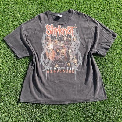 Skipknot We Won t Die Faded Black Band T Shirt Size 3XL