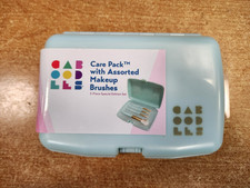 Caboodles Care Pack w/Assorted Makeup Brushes - Mint Green - E15C