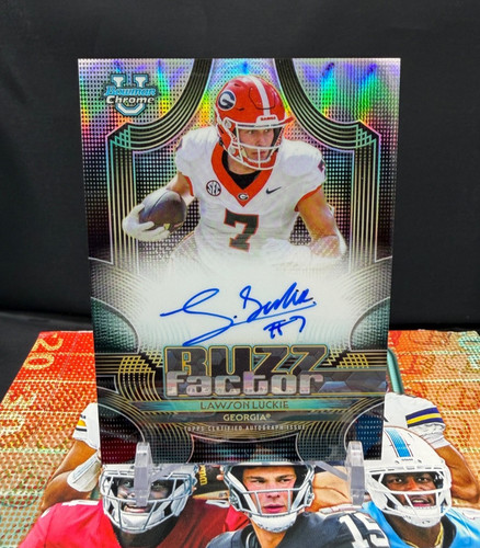 Lawson Luckie – 2026 Bowman Football · Buzz Factor Autographs #BFA-LL Lawson Luckie