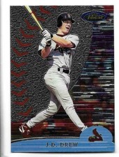 J.D. DREW 2000 TOPPS FINEST CARD NM-MT CONDITION