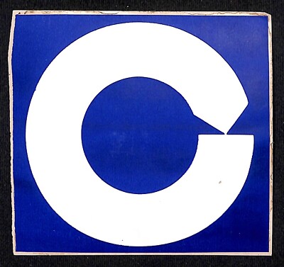 (Go* Willard Exide Battery ??) Auto Sticker c1970 Unicorn 3 3/4'' x 4''
