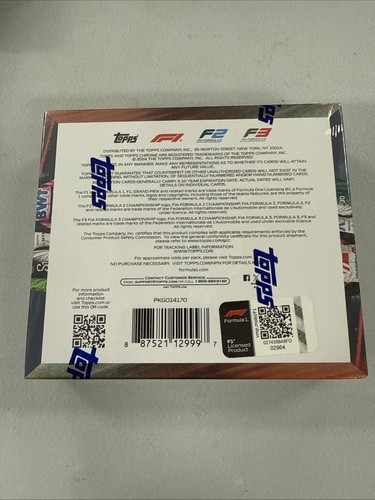 2024 Topps Chrome F1 Formula 1 Qualifying Lap Hobby Box - Picture 2 of 2