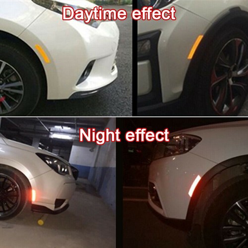 3M Reflective Safety Sticker Reflector Tape Car Night Traffic Safety Warning - Picture 6 of 18