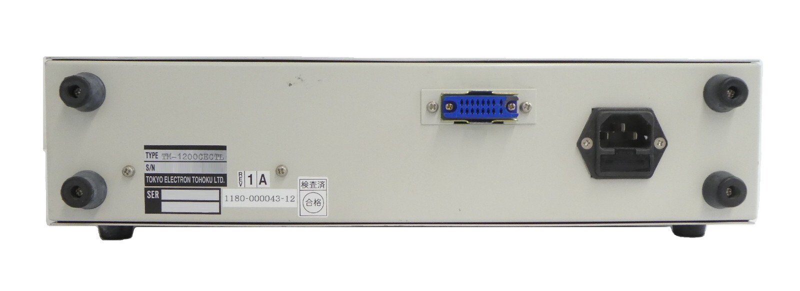 Tokyo Electron 1180-000043-12 Jig Temperature Controller TM-1200 CECTL Working
