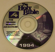 The Holy Bible CD ROM 1994. Ships within 24 hours