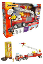 Brand New Mattel / Matchbox MEGA RIG Building System Blaze Brigade - VERY RARE