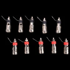10 PCS Speaker Audio Terminal Binding Post Spring Loaded Type Nickel Plated