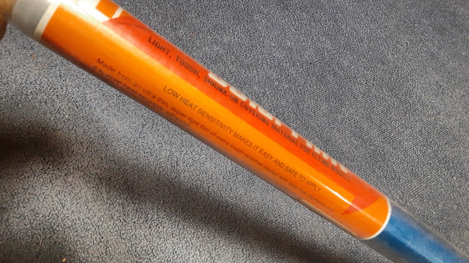 NOS SolarFilm RC Airplane Covering Medium Blue Made in England eBay