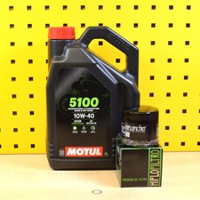 Ölwechselset Öl Ölfilter Motul 5100 10w40 ...