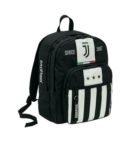 Zaino JUVENTUS LEAGUE UFFICIALE 2 scomparti + 2 tasche frontali SEVEN  SCUOLA | eBay