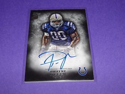 2012 Topps Inception DWAYNE ALLEN #124 Rookie Card Autograph COLTS Clemson RC