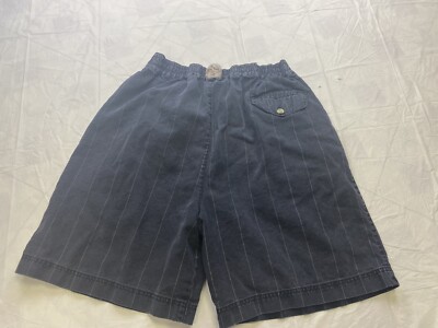 Short Vintage Pittsburgh Pirates – Taille L – Rayures Noir Et Gris – MLB
