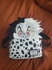 Loungefly Halloween costume DISNEY CRUELLA DE VIL COSPLAY MINI BACKPACK