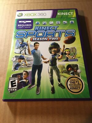 Kinect Sports Season Two Xbox 360 Game Complete Tested Free Shipping