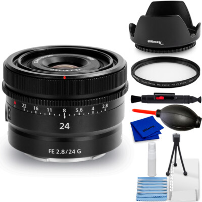 【ほぼ新品】FE24mm F2.8G SONY (SEL24F28G) Sony FE 24mm F2.8 G Full-frame Wide-angle Prime G Lens