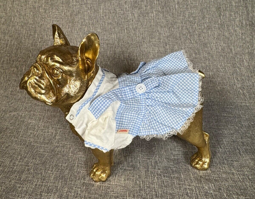 Dorothy Dog Costume Dress – Wizard of Oz Blue Gingham Outfit