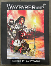 Wayfarer Inifinity Science Fantasy RPG Rune's Law Inc 2000 Gary Gygax RARE