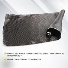 12" x 5FT Twill Weave Black Carbon Fiber Fabric Cloth Resin 3K, 9oz, 12" x 59"