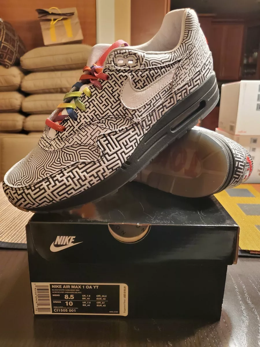 Nike Air Max 1 On Air: Tokyo Maze 2019 CI1505-001 Size 8.5 BRAND