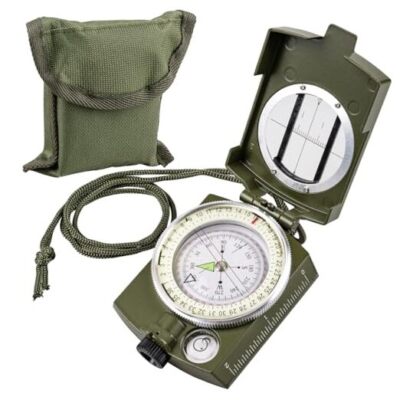 Hiking Compass for Survival with  Waterproof Durable and Pocket-SizedTactical 