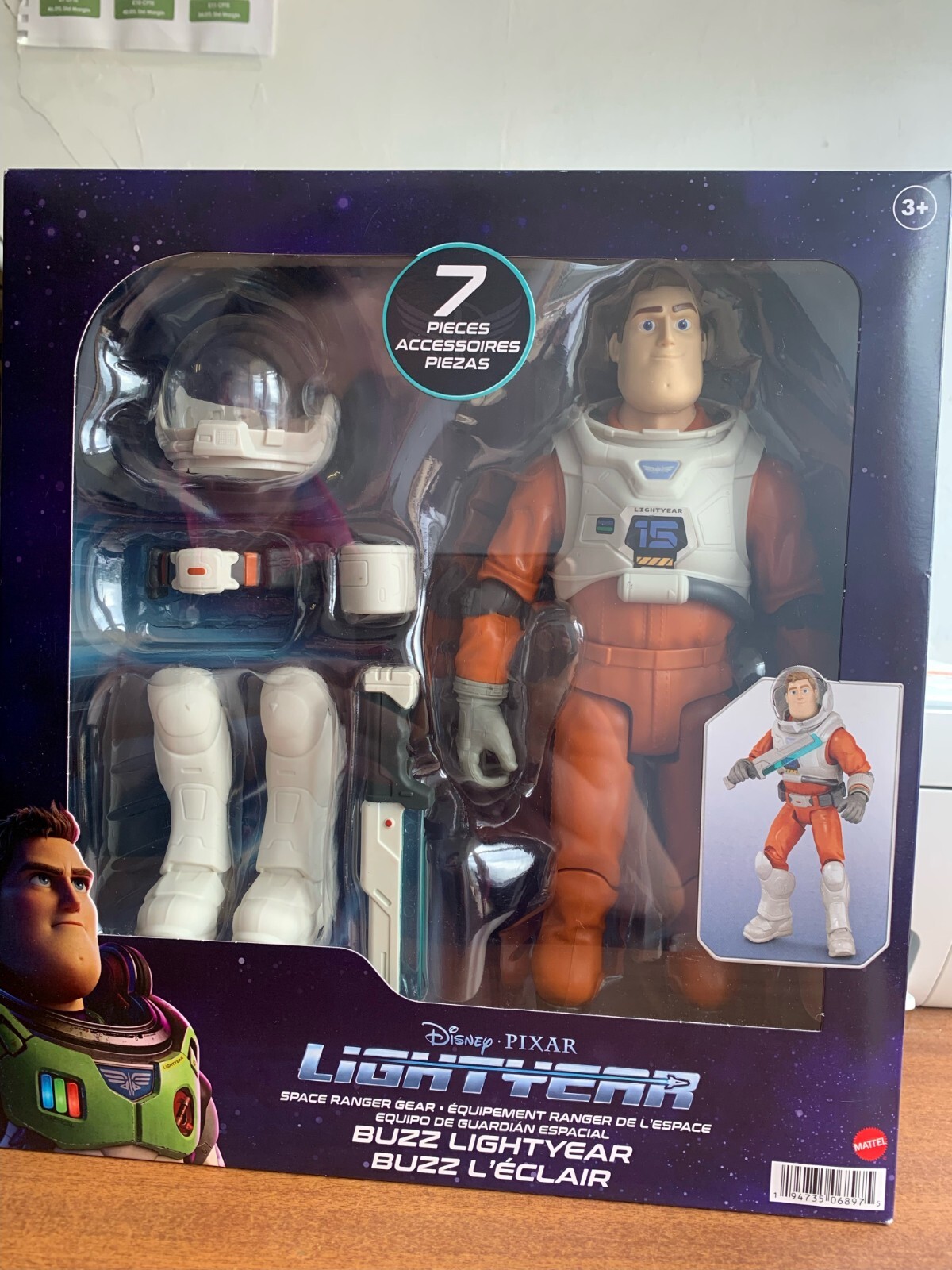 Disney Lightyear Space Ranger Gear with Buzz Lightyear