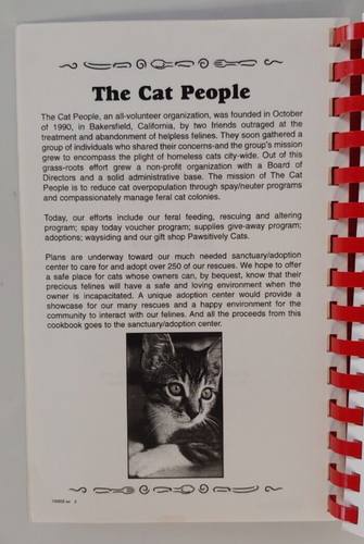 Rezepte mit Cat-I-Tude Kochbuch von The Cat People, Bakersfield, Kalifornien - Bild 3 von 8