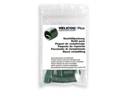 BOELLHOFF HELICOIL  Plus Free Running Gewindeeinsätze, Nachfüllpackung, Edelstah