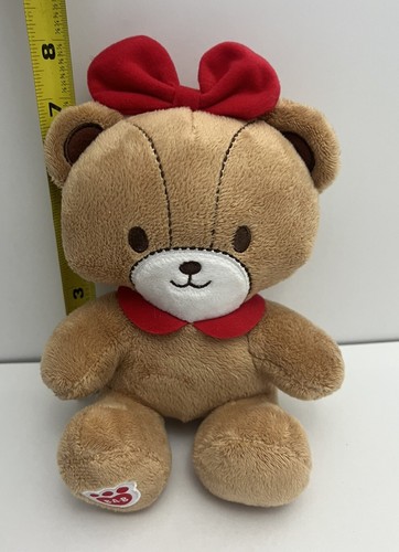 Build a Bear Sanrio Hello Kitty Holiday 2023 Tiny Chum Mini 8" Plush w/ Red Bow - Picture 13 of 13