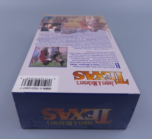 James A. Michener's Texas (VHS, 1994) Narrated By Charlton Heston - Picture 7 of 7