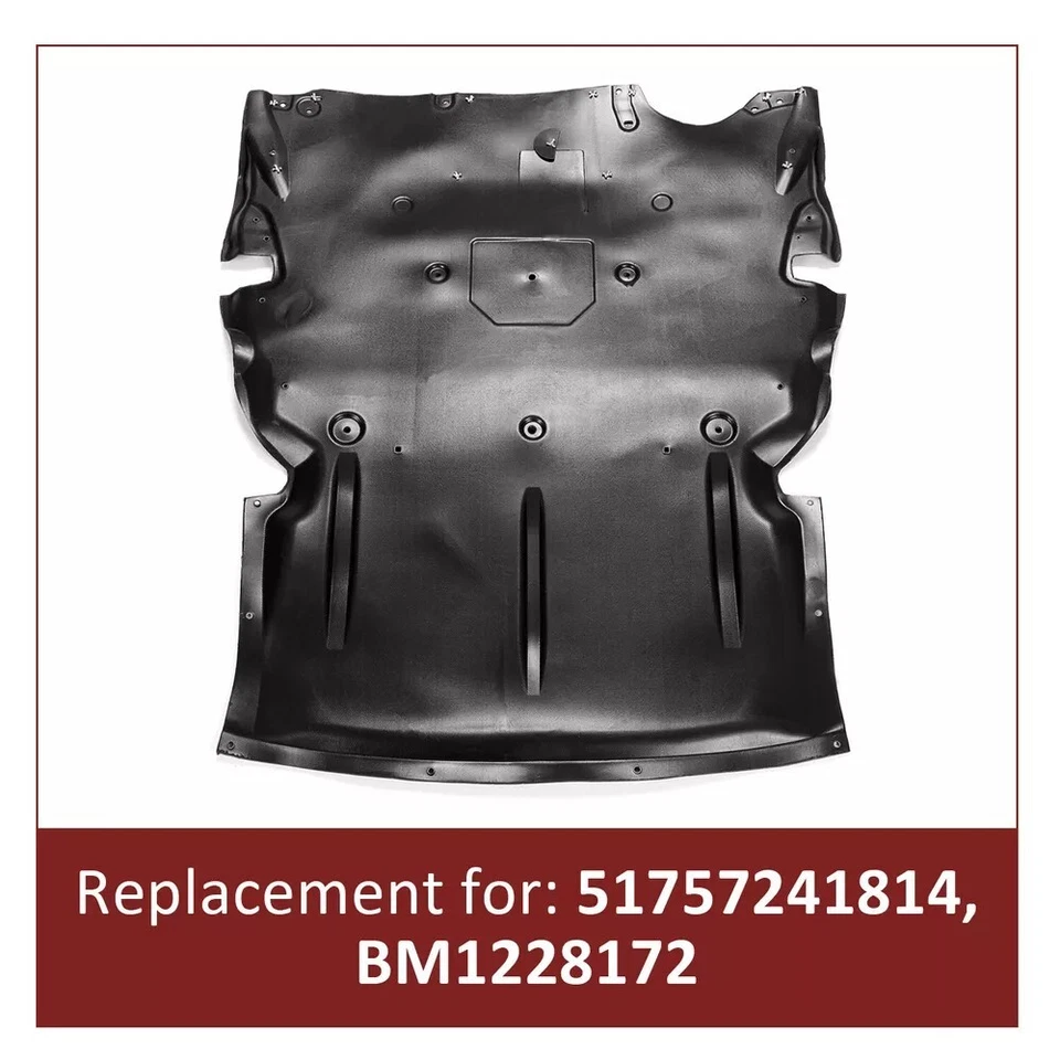 Protector contra salpicaduras motor delantero BM1228172 BMW 328i 320i 435i base 2012-2018 Foto 3 de 4