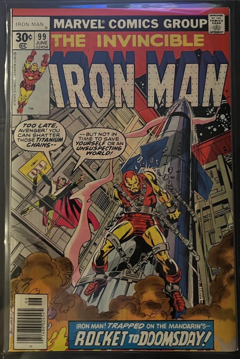 IRON MAN #99 CGC 9.6 Marvel JUN 1977 OW/W Pages ROCKET TO DOOMSDAY