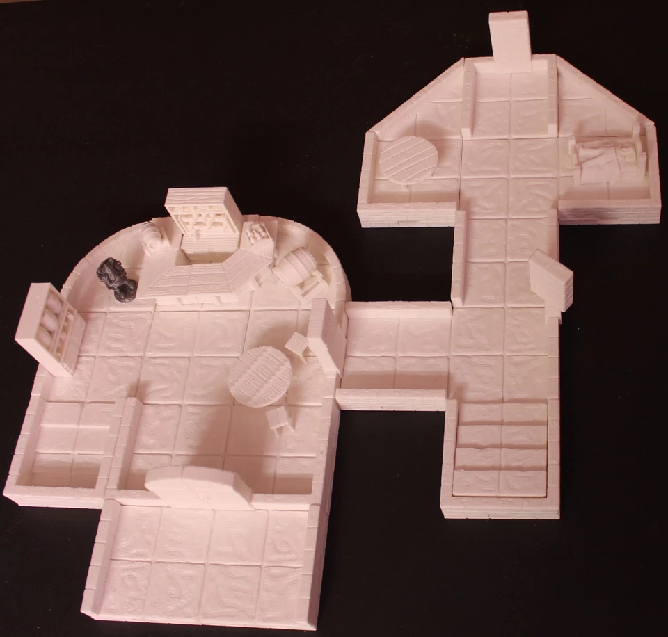 Heroes Hoard - True Tiles - 25pc Basic Kit | Dungeon Tiles | TTRPG - Image 4 of 4