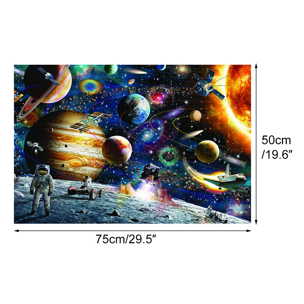 1000 Pieces Space Traveller Adults Kids Jigsaw Puzzle Game DIY Toy 