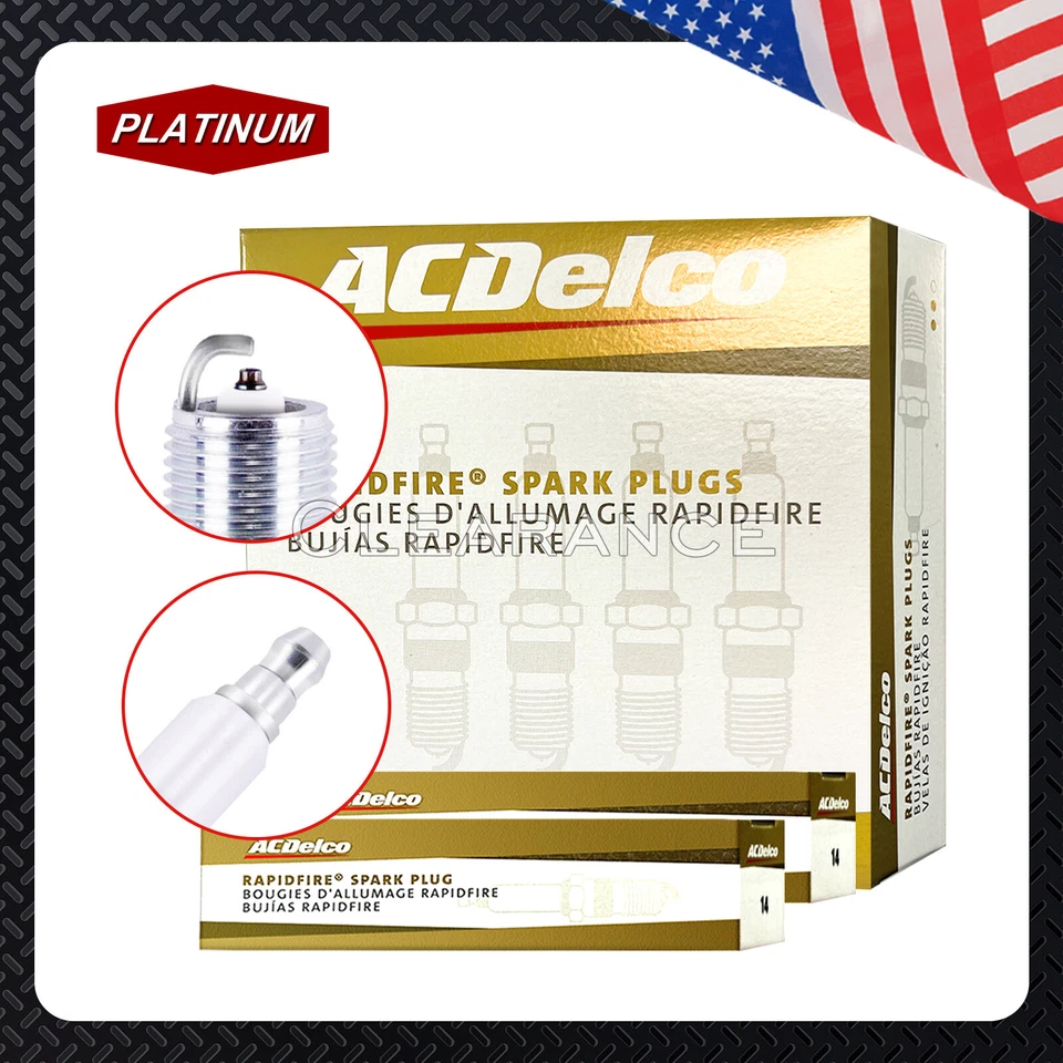 GM02 Ignition Distributor & Platinum Spark Plug & Wire for Chevy Silverado GMC Foto 3 de 4