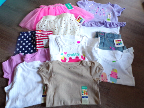 Affascinante lotto di abiti estivi per bambine taglia 24 mesi - nuovi con etichette! - Foto 1 di 3