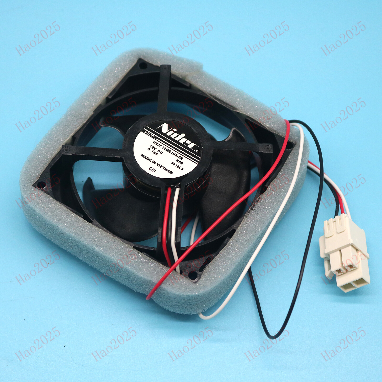 U92C12MS1B3-52 Nidec 12V 0.16A Fan New For Samsung Refrigerator 