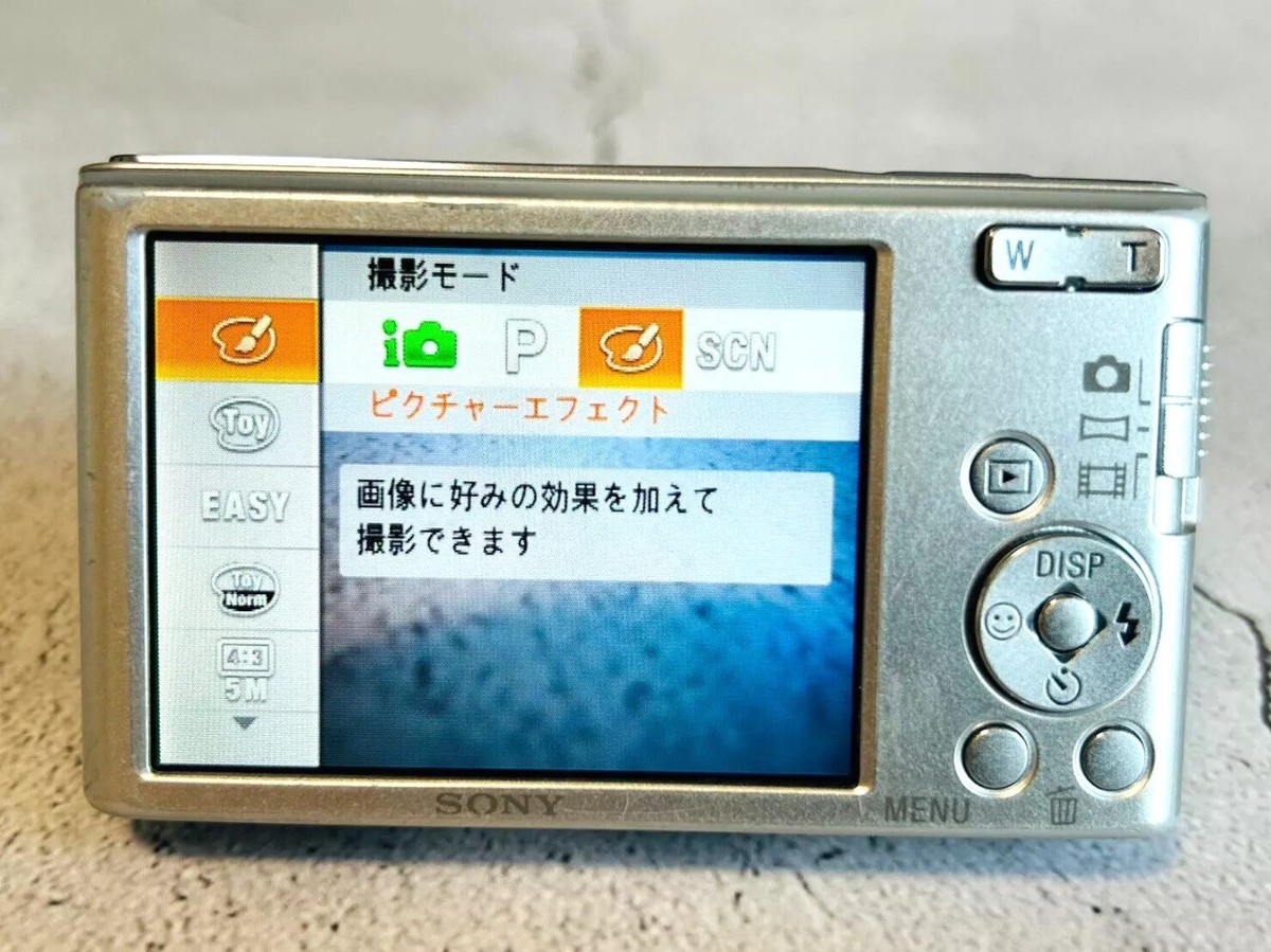Sony DSC-W830 Cyber-Shot 20.1MP 8x zoom Digital Camera Silver | eBay
